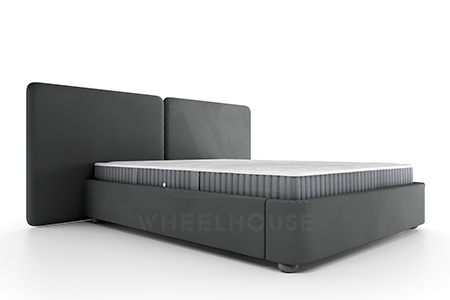 Двуспальная кровать LEVEL-06 Grafito