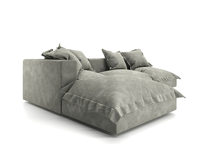 Диван Cloud-04 NIAGARA aqua glass