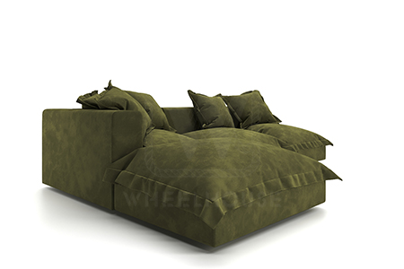 Диван Cloud-04 NIAGARA green
