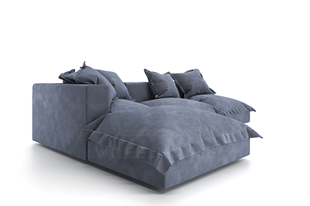 Диван Cloud-04 NIAGARA sky blue