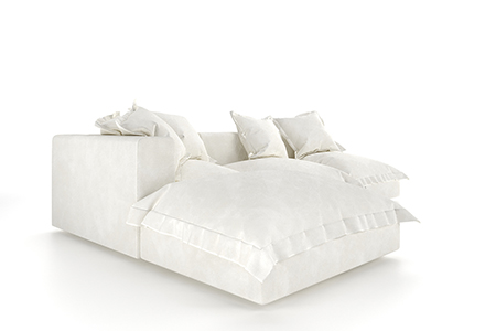 Диван Cloud-04 NIAGARA white