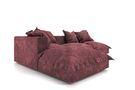 Диван Cloud-04 NIAGARA wine