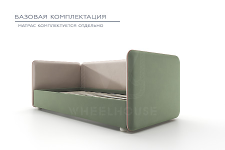 Детская / Подростковая / Взрослая односпальная кровать - Кровать — Level-05 Irida Irida