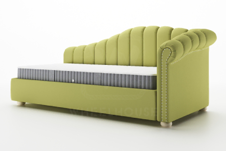 Детская / Подростковая / Взрослая односпальная кровать - Vintage-01