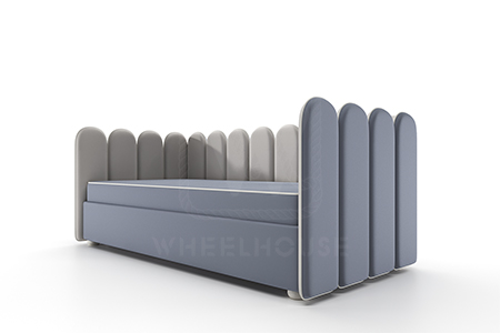 Детская / Подростковая / Взрослая односпальная кровать ARIA-05 Cloudy