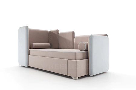 Детская / Подростковая / Взрослая односпальная кровать LEVEL-02 Gelato