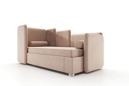 Детская / Подростковая / Взрослая односпальная кровать LEVEL-02 Ginger 005