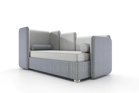 Детская / Подростковая / Взрослая односпальная кровать LEVEL-02 Neptun