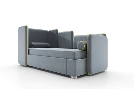 Детская / Подростковая / Взрослая односпальная кровать LEVEL-02 Sunny F