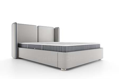 Двуспальная кровать LEVEL-05 Silver