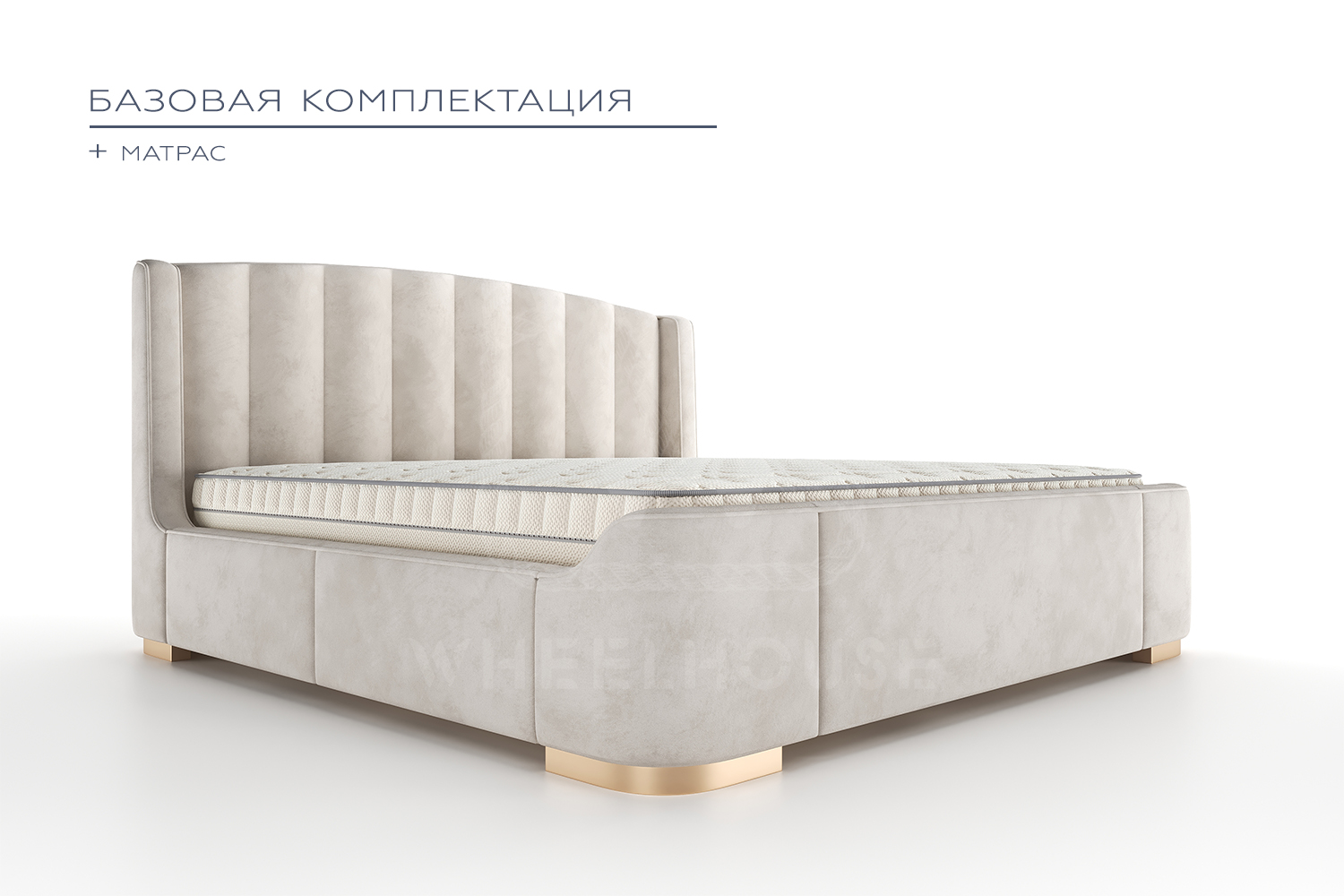 Двуспальная кровать Sartoria-01